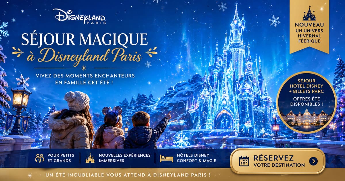 Disneyland Paris : séjour magique, hôtels Disney et offres