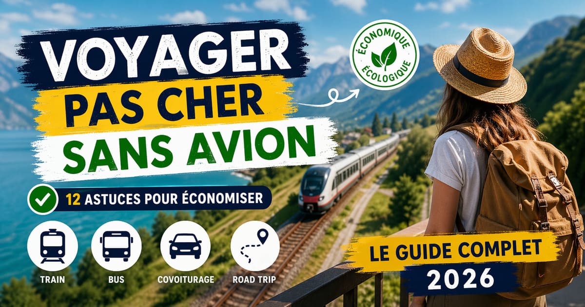 Voyager pas cher sans avion : 12 astuces pour économiser