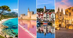 "7 destinations préférées des Français été 2026 — Corse, île de Ré, Aigues-Mortes, Avignon