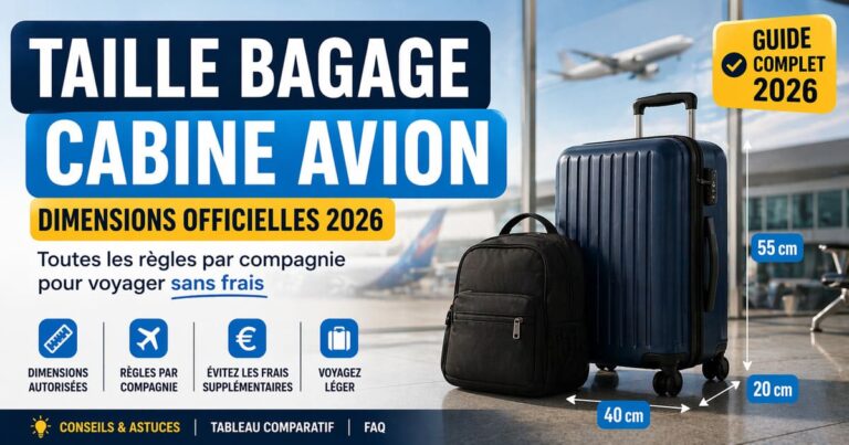 Comment éviter les frais de bagage en avion en 2026