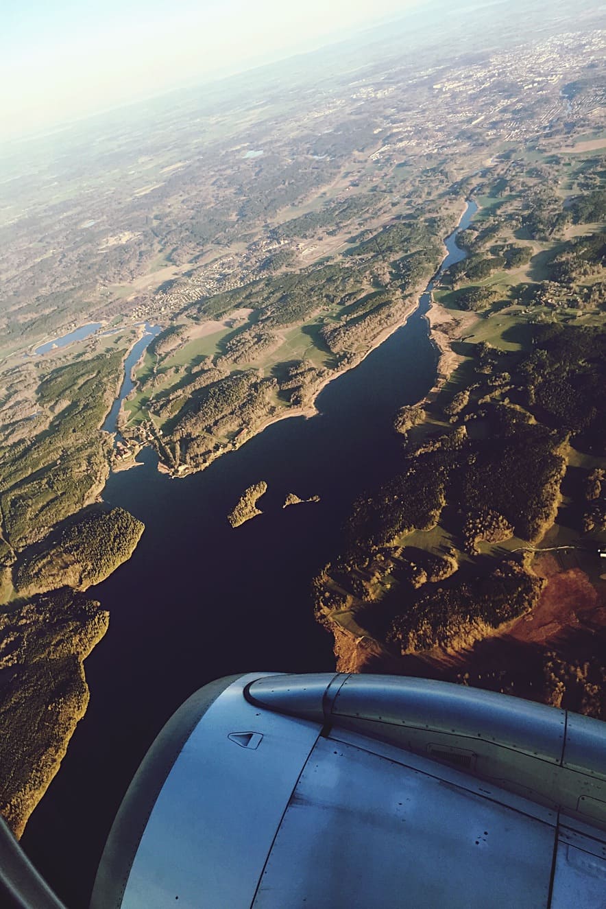 Vue depuis l'avion/Vue aérienne