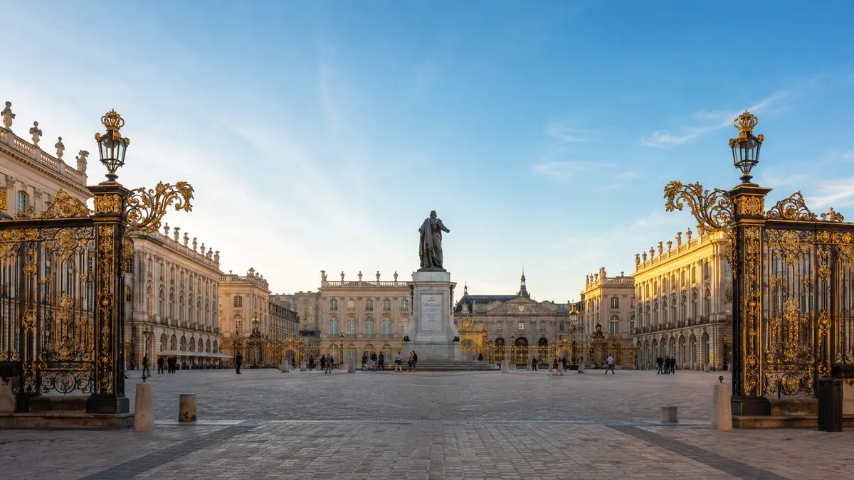 Place Stanislas à Nancy dans la région Grand Est