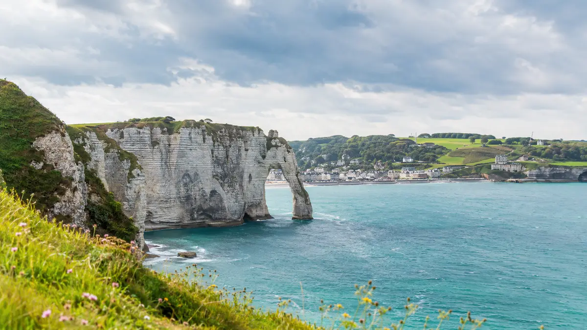 Falaises blanches et littoral de Normandie