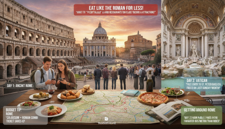 Rome en 3 jours : itinéraire, budget, visites et conseils pratiques essentiels