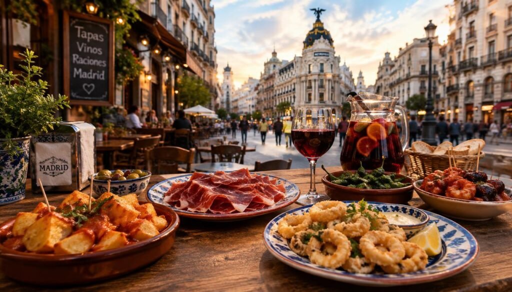 Spécialités à goûter pendant Madrid en 3 jours
